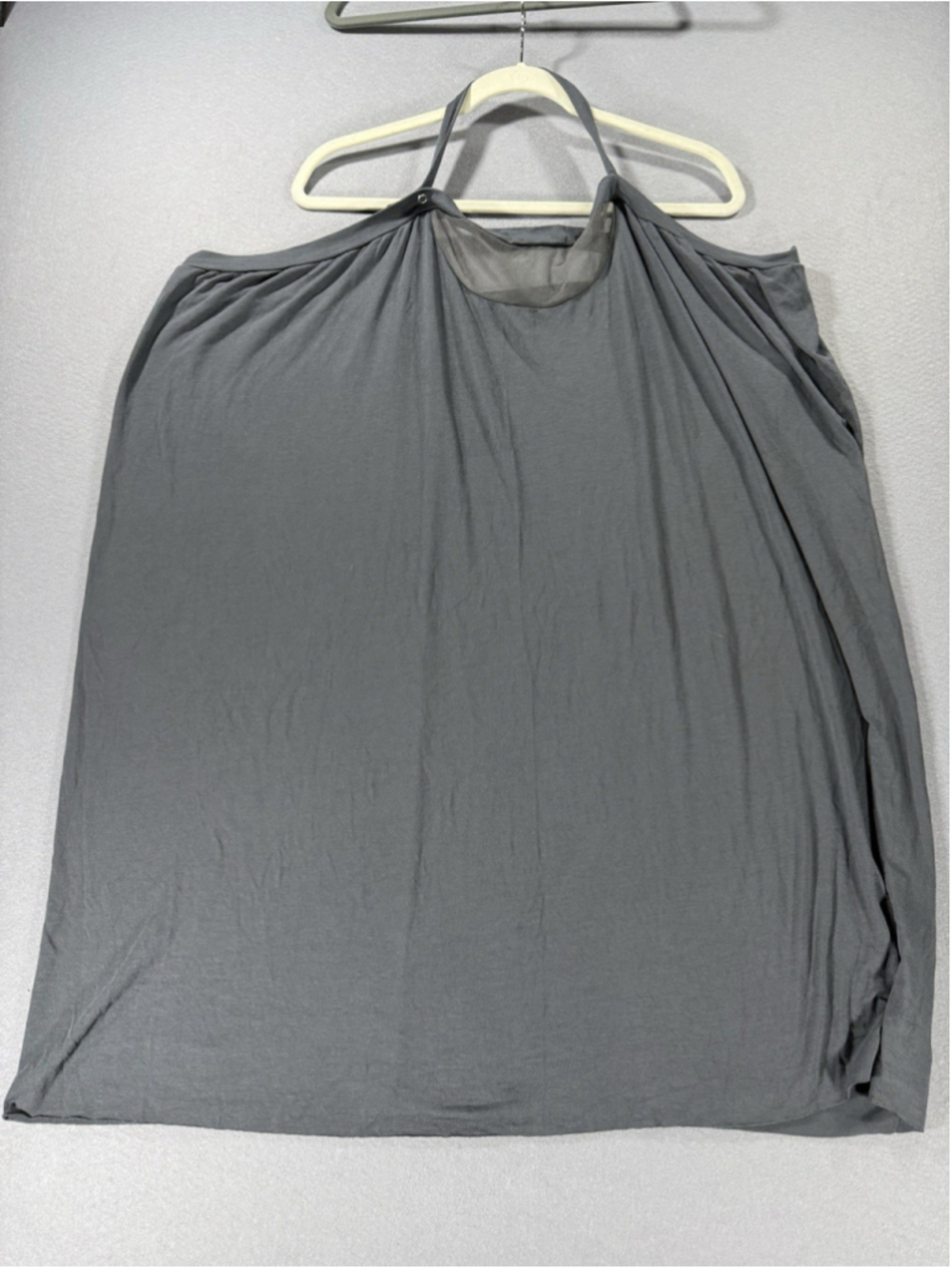 Boppy Infinity Nursing Scarf / Breastfeeding Nursing Cover Gray Charcoal